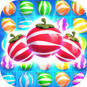 Fruit Smash - ហ្គេម Juice Splash Free Match 3