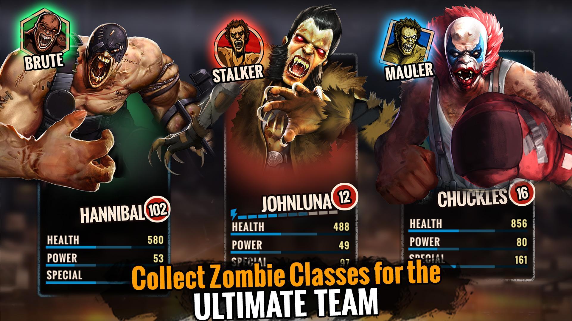 Zombie Ultimate Fighting Champ Game Screenshot