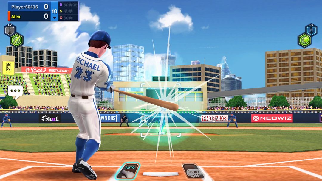 베이스볼 PvP: 실시간 게임 게임 스크린 샷