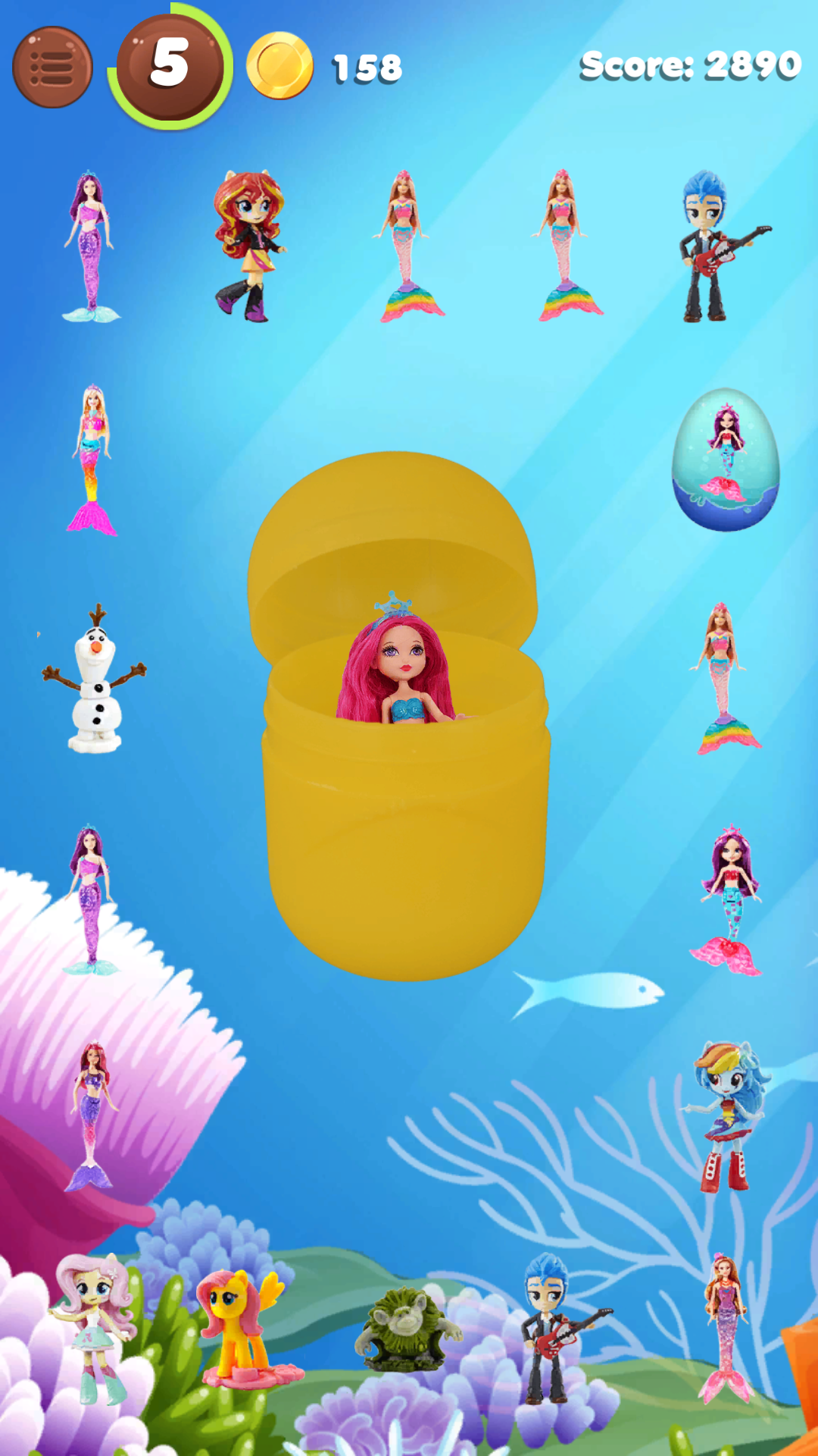Surprise Eggs 3 Game Screenshot