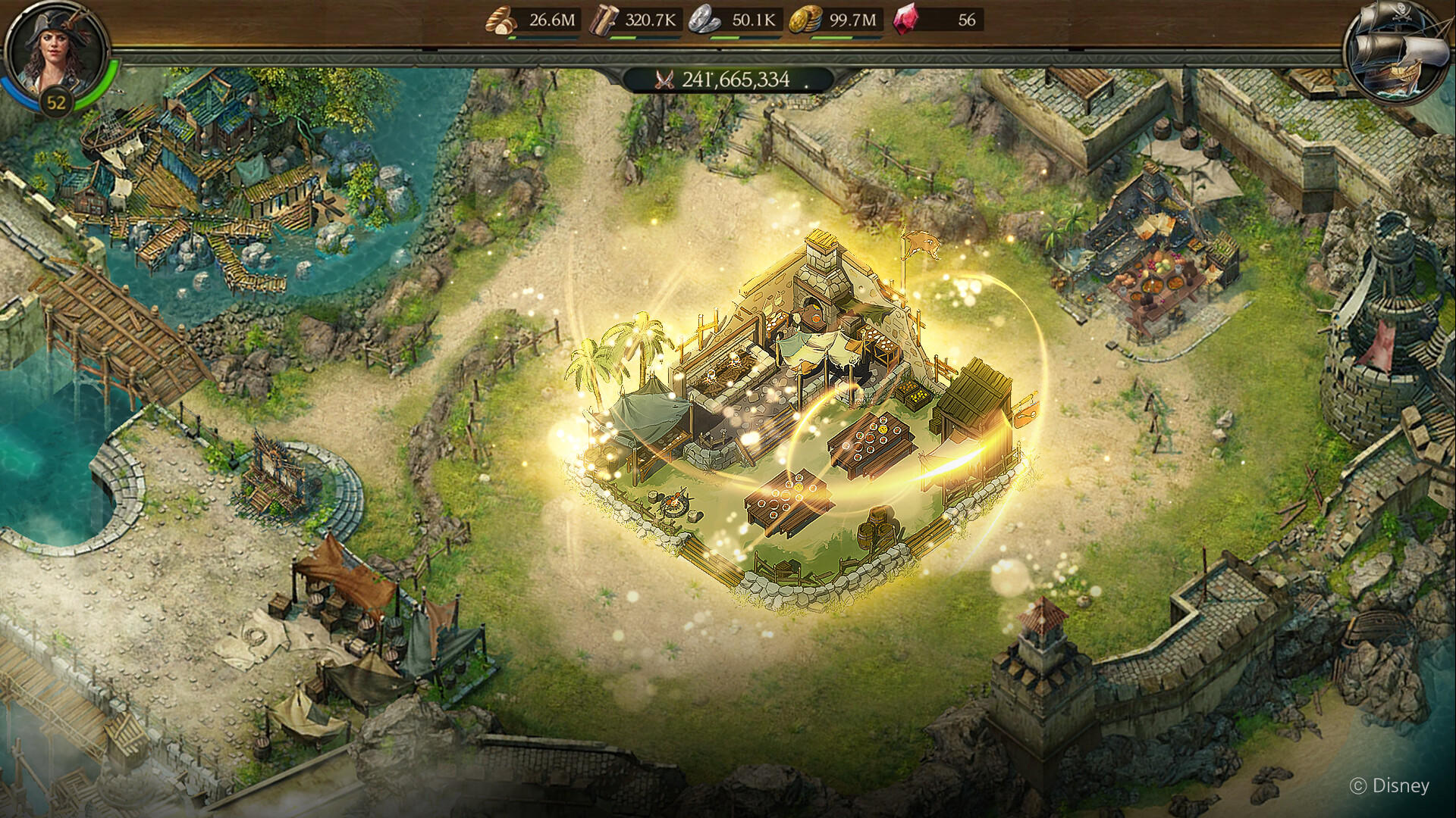 Pirates of the Caribbean: Tides of War Game Screenshot