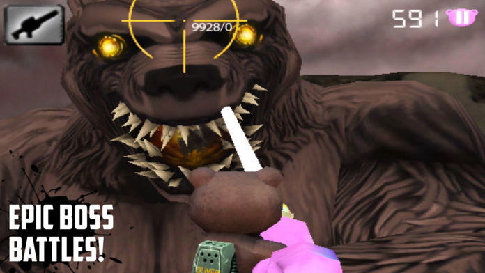 BATTLE BEARS ZOMBIES AR Game Screenshot