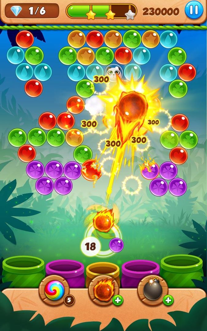 Screenshot of Bubble Wonderlands-Pop Bubble