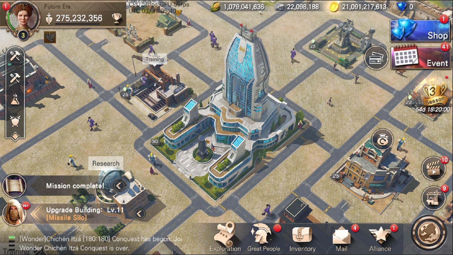 Screenshot of Civilization: Reign of Power