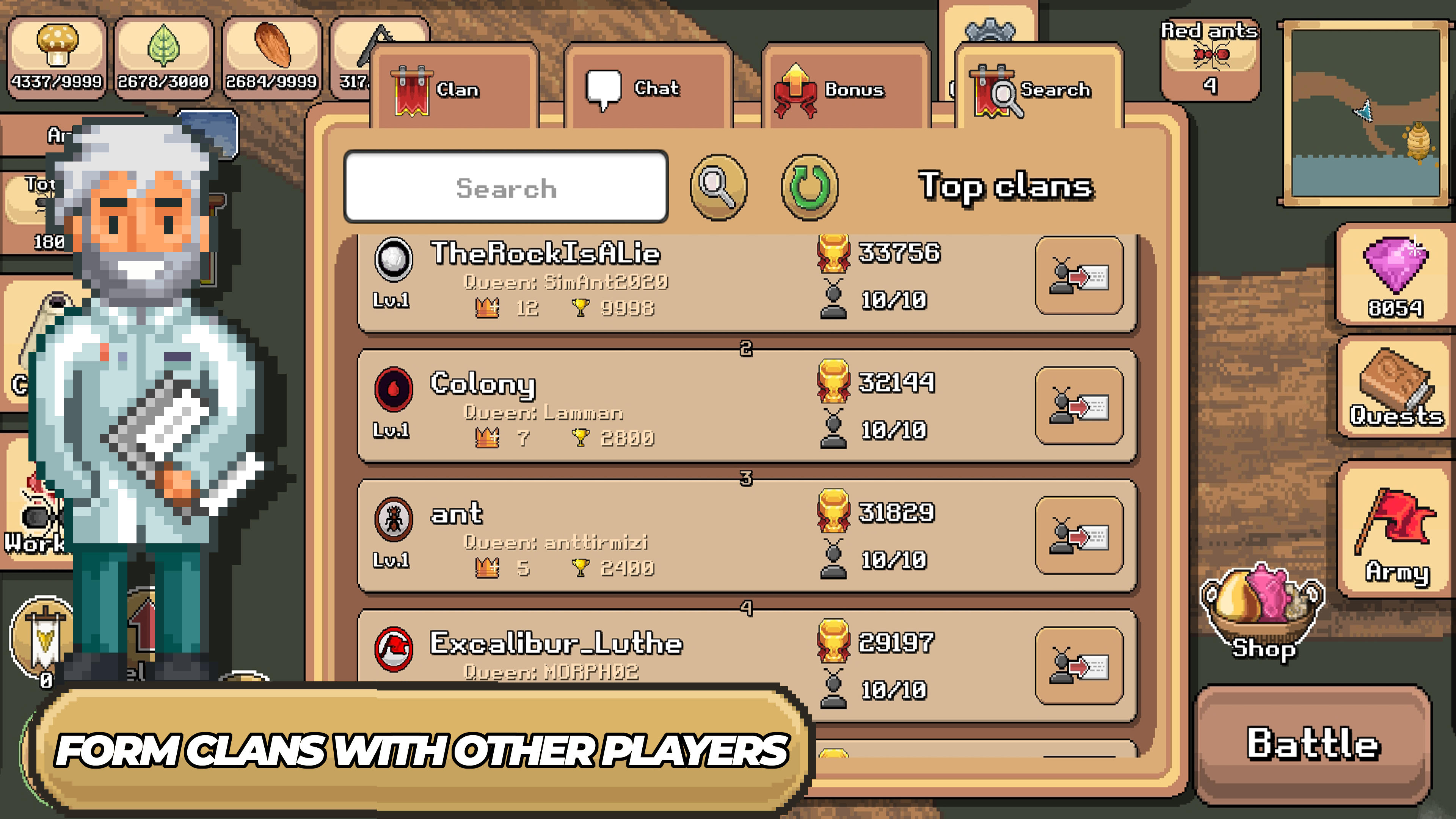 Pocket Ants: Colony Simulator Game Screenshot
