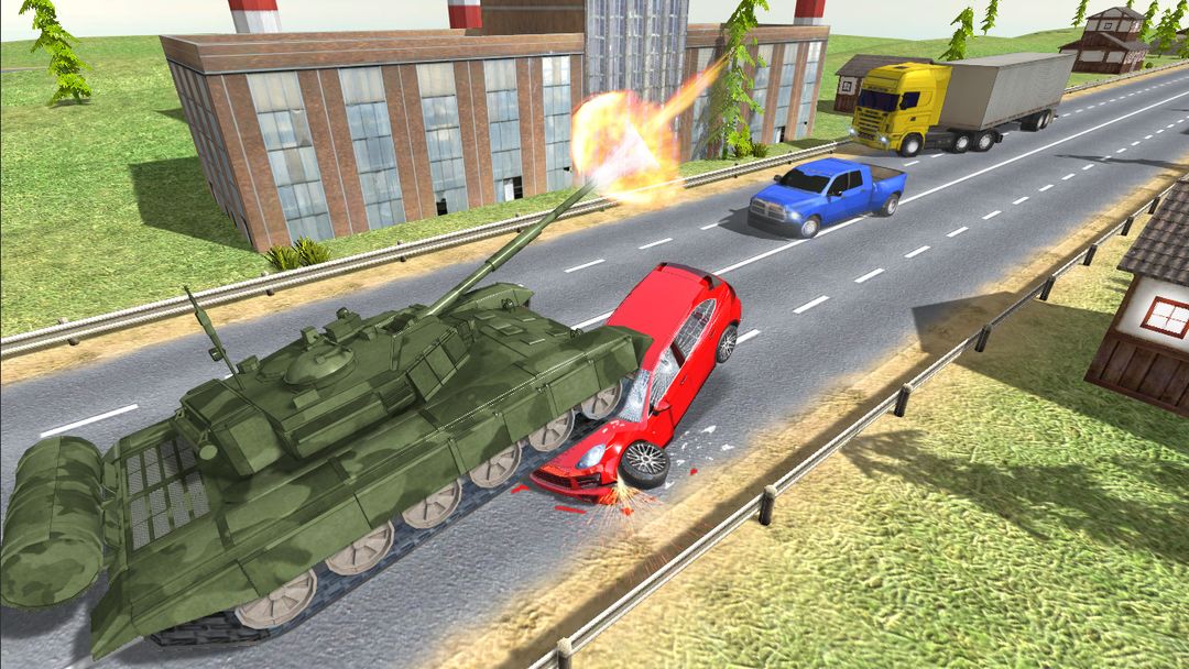 Tank Traffic Racer遊戲截圖