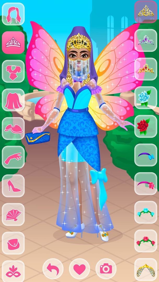 Screenshot of Fairy Fashion Makeover - Dress Up Games for Girls
