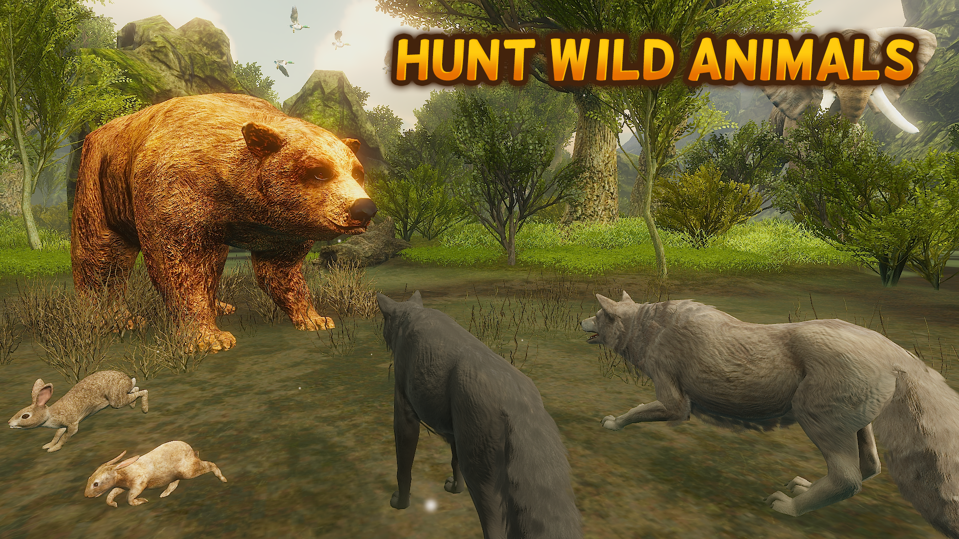 The Wolf - Animal Simulator Game Screenshot