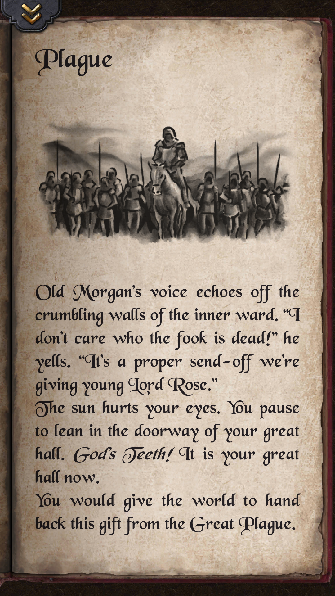 Crusader Kings: Chronicles 게임 스크린샷