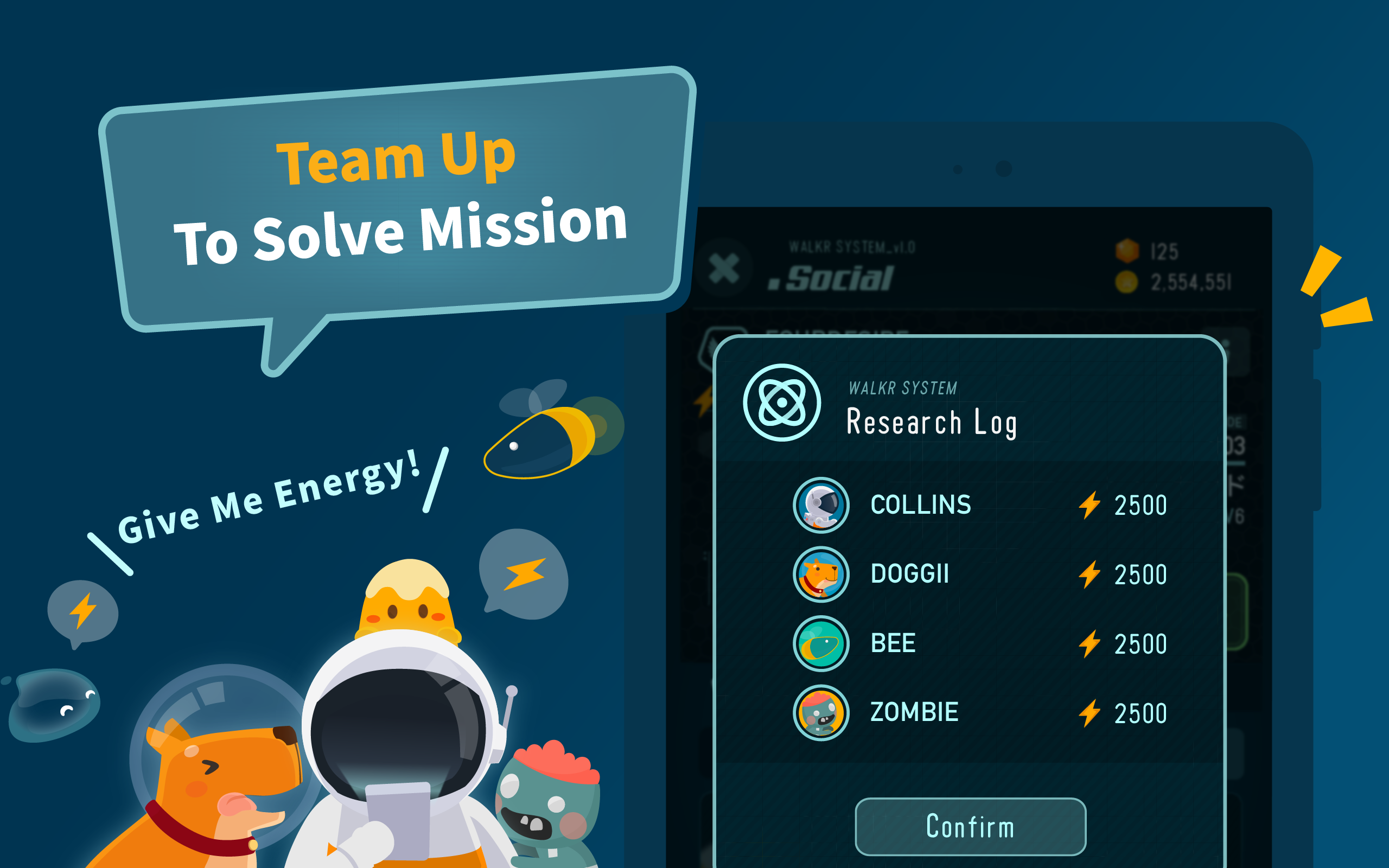 Walkr: Fitness Space Adventure Game Screenshot