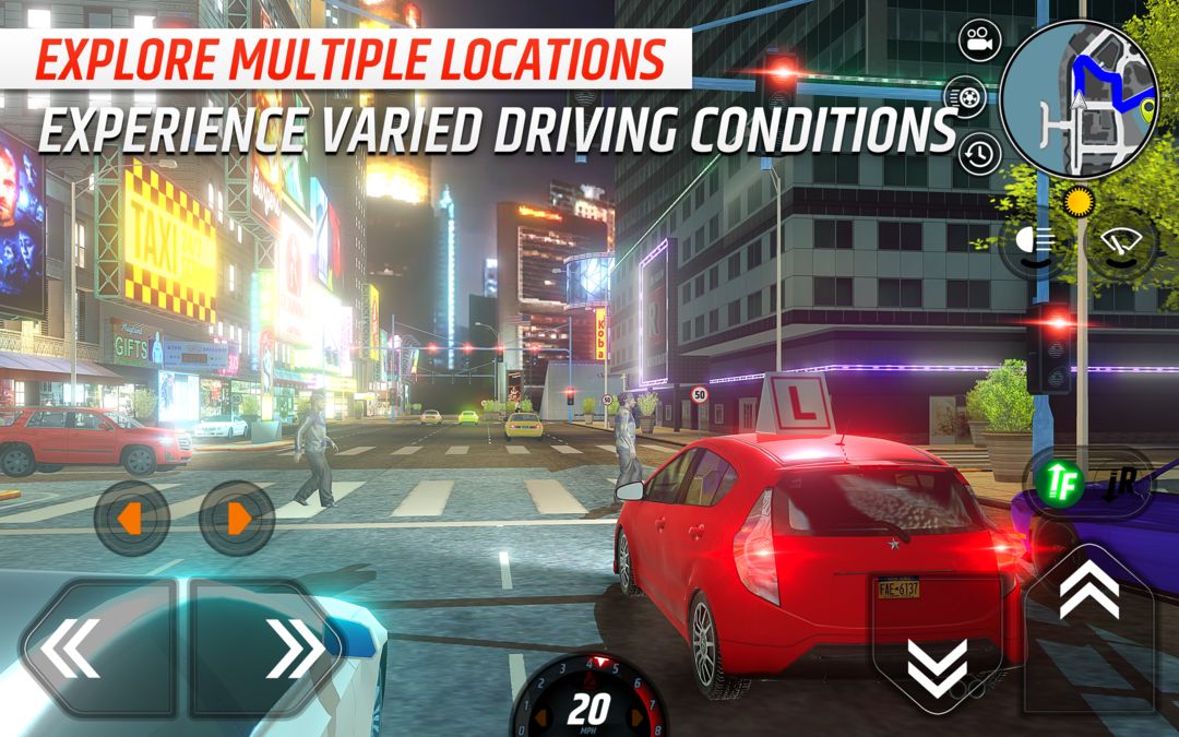 Car Driving School Simulator ภาพหน้าจอเกม