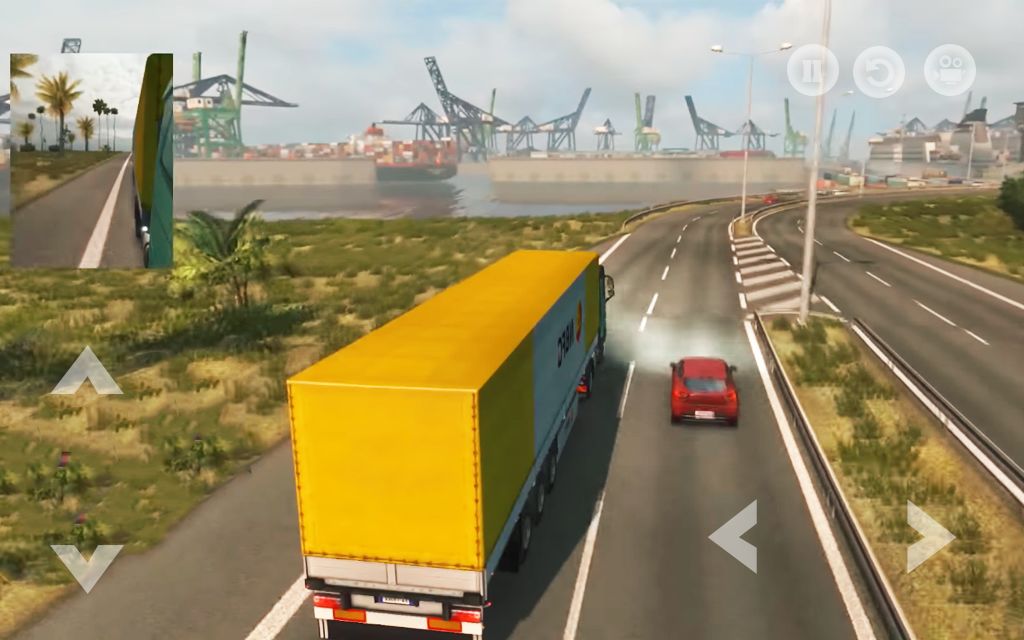 Transporter Truck 2018 : Cargo,Cars,Goods Delivery screenshot game