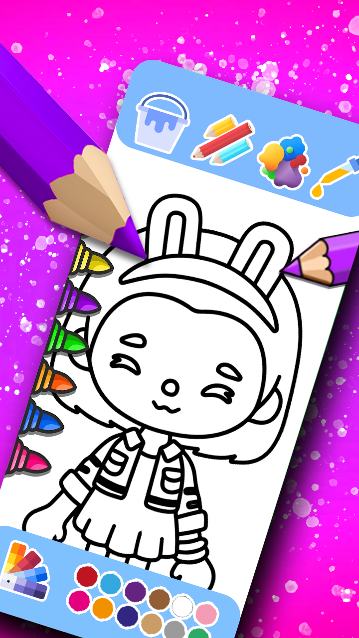 Pinte por número livro de colorir e jogo de quebra cabeça grátis versão  móvel andróide iOS apk baixar gratuitamente-TapTap