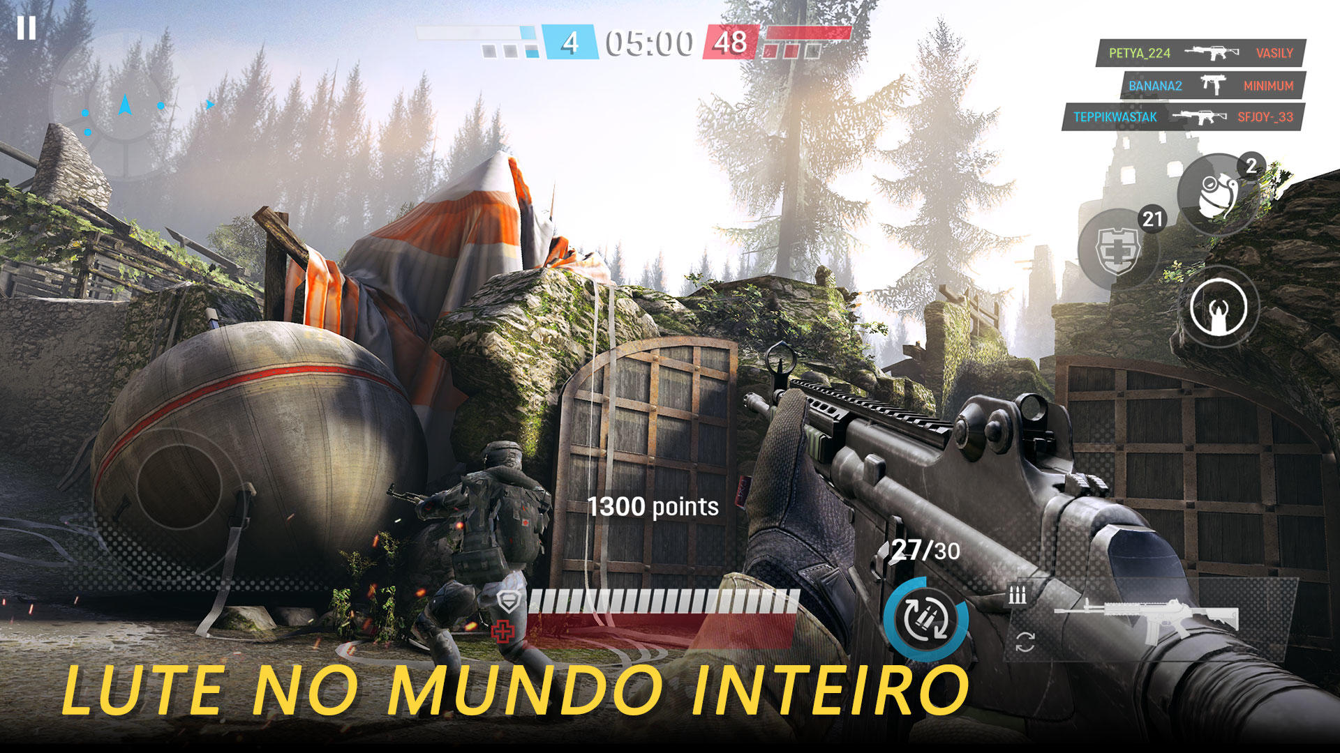 Captura de Tela do Jogo Warface GO: Jogo de tiro FPS