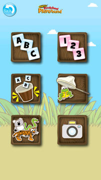 Giraffe's PreSchool Playground Game Screenshot