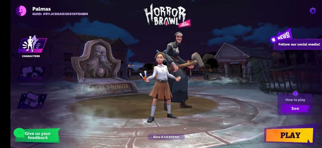 Horror Brawl 게임 스크린 샷