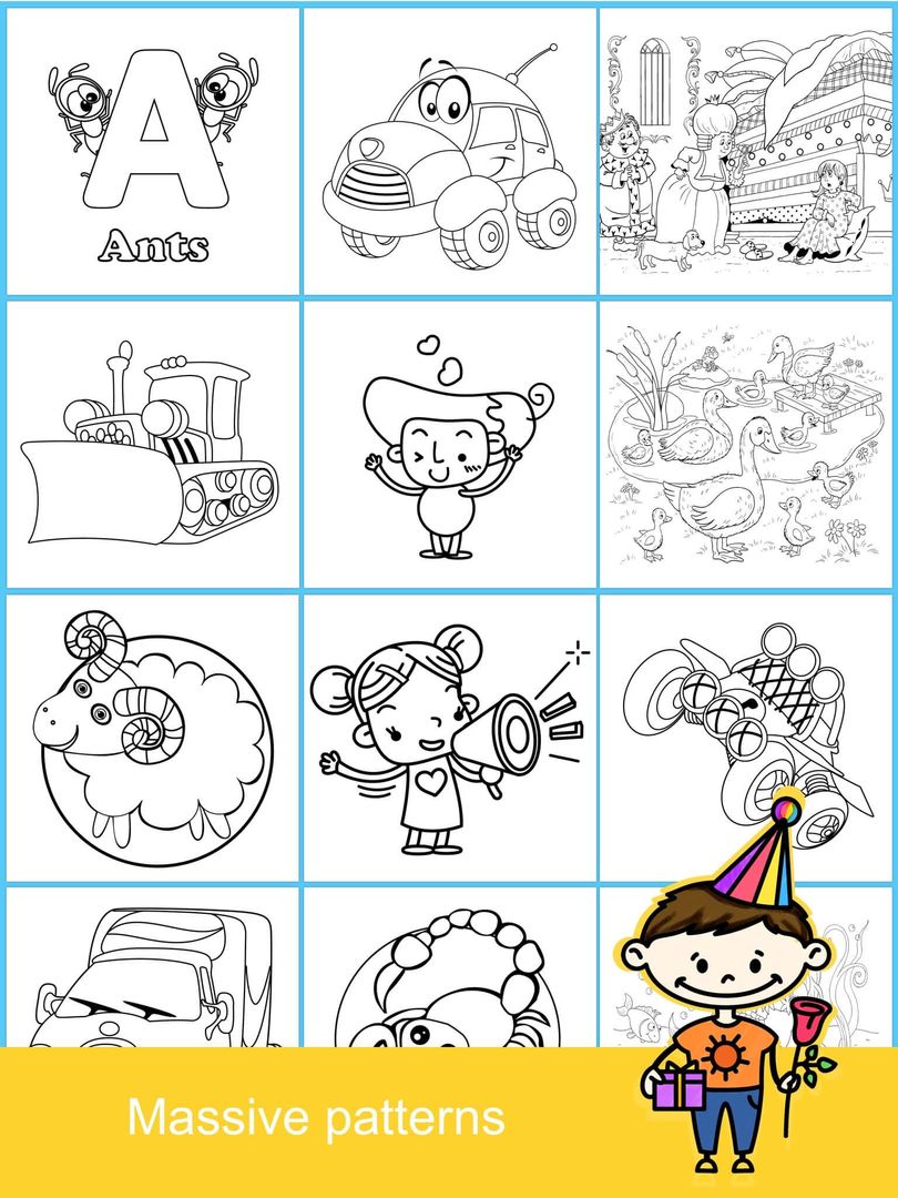 Coloring Book for kids 게임 스크린 샷