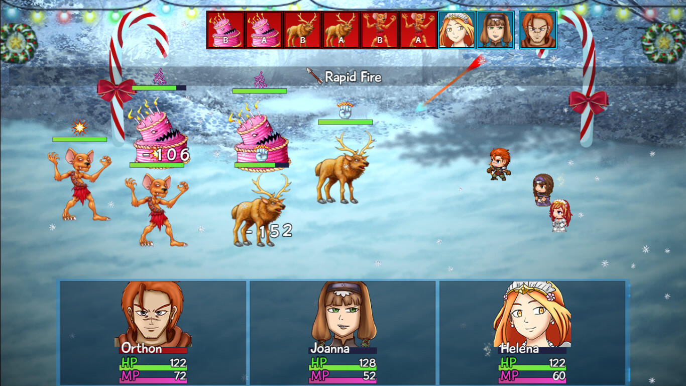 Screenshot of Heroes of the Seasons