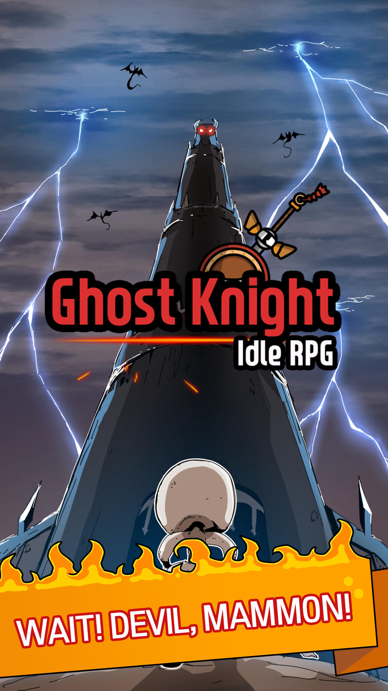 IDLE Ghost Knight Game Screenshot