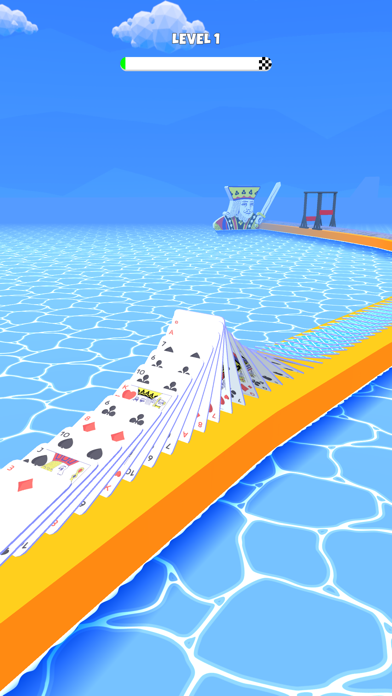 Card Wave 3D Game Screenshot