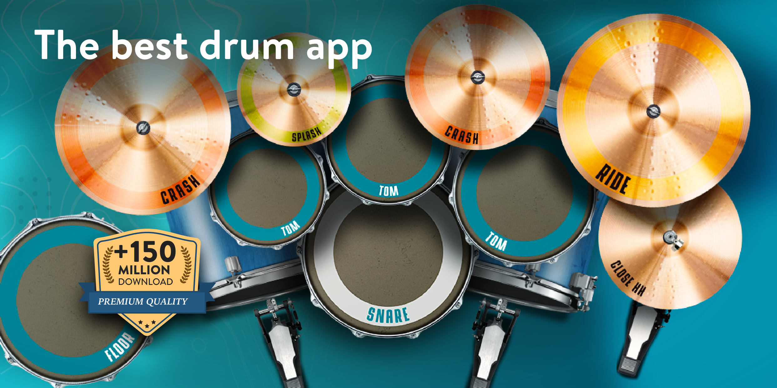 Screenshot 1 of Real Drum: electronic drums 10.16.0