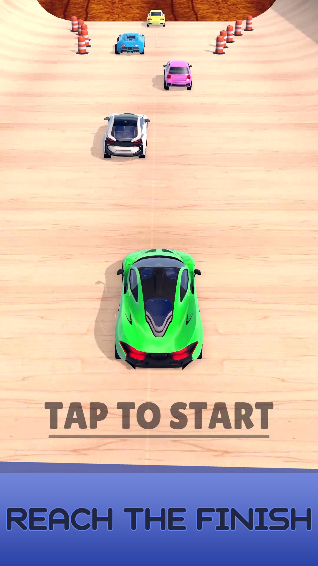 Mega Ramp Racing Game Screenshot
