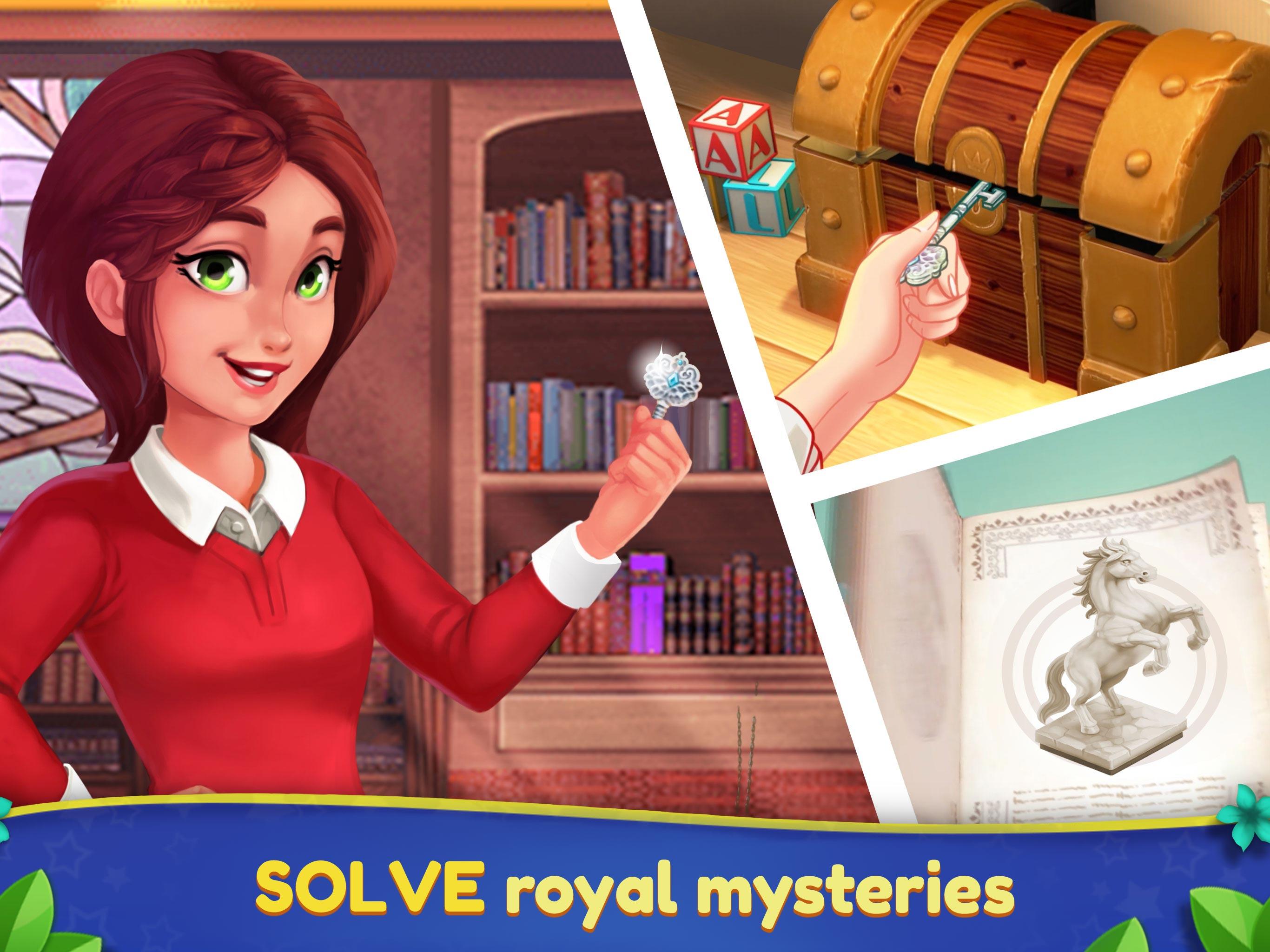 Royal Garden Tales - Match 3 Game Screenshot