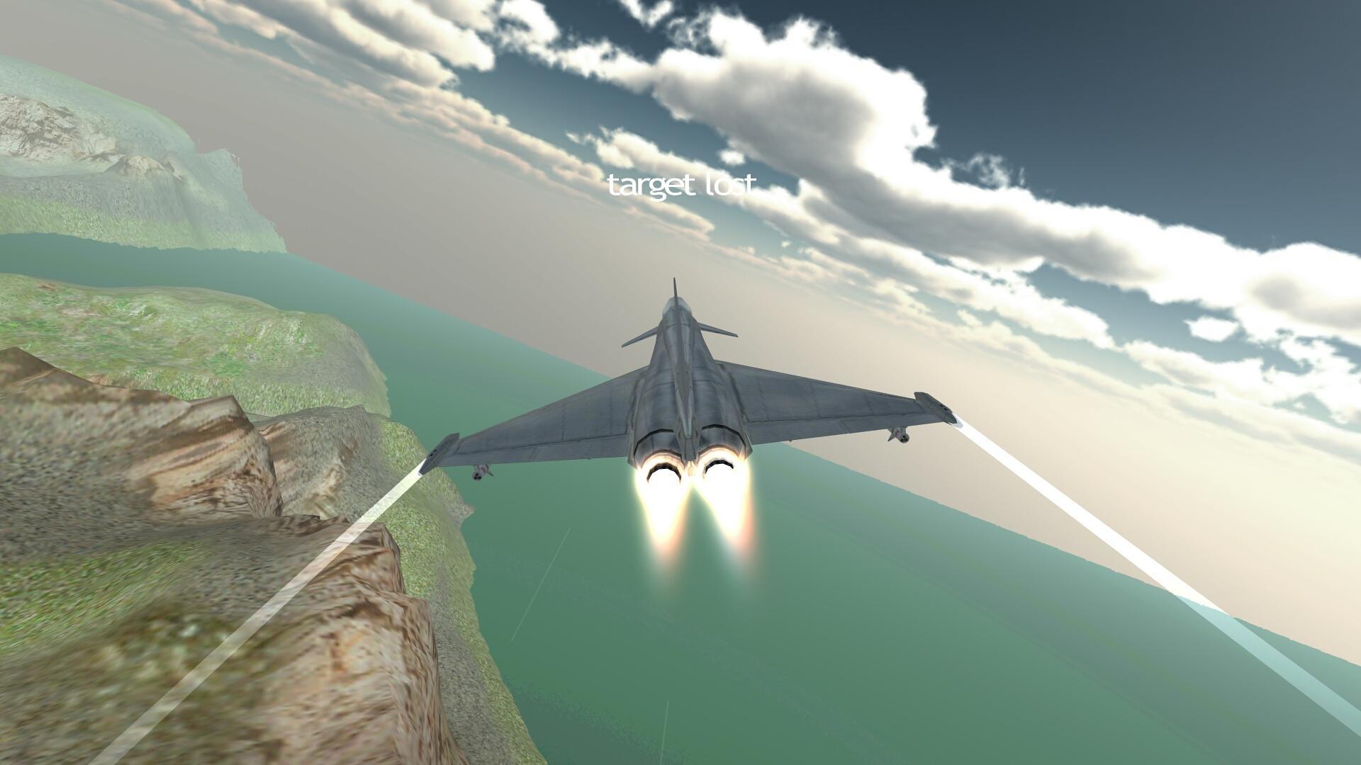 Airplane Carrier Fighter Jet Game Screenshot