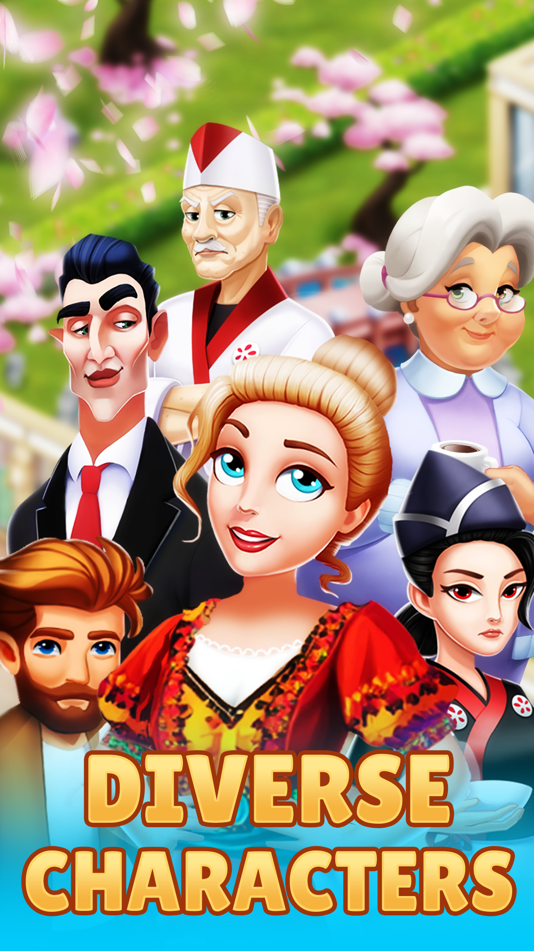Merge Restaurant: Makeover Game Screenshot