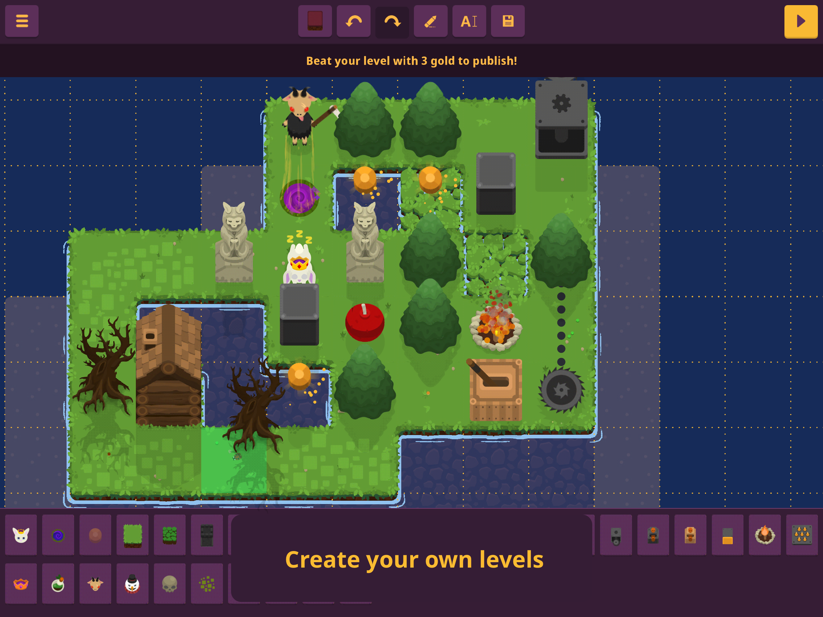 King Rabbit - Puzzle Game Screenshot