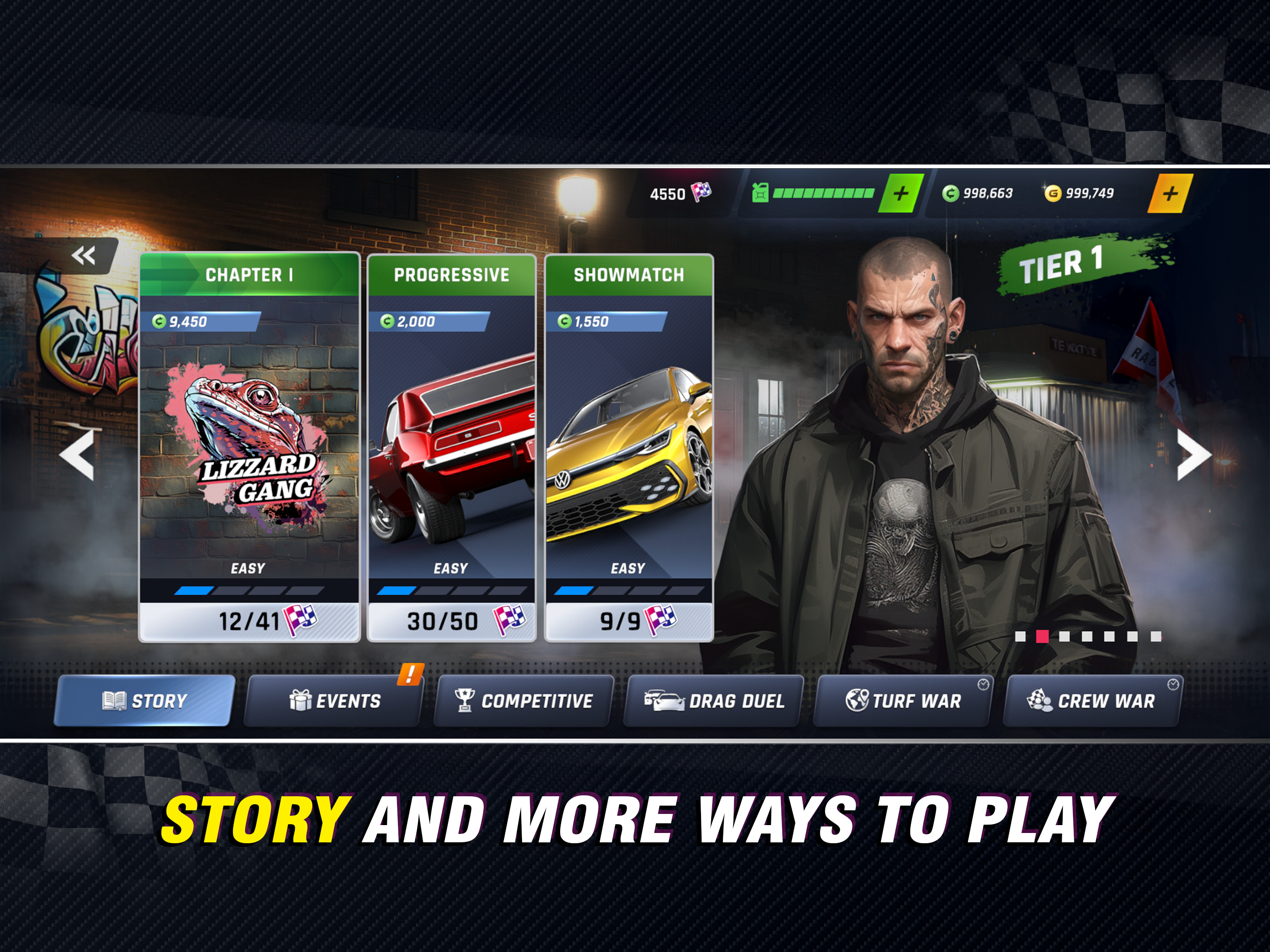 Racing Kingdom Car Drag Race Game Screenshot