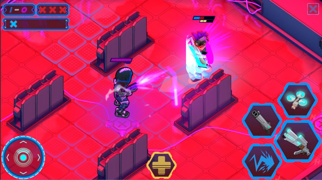 Gridpunk - Battle Arena screenshot game