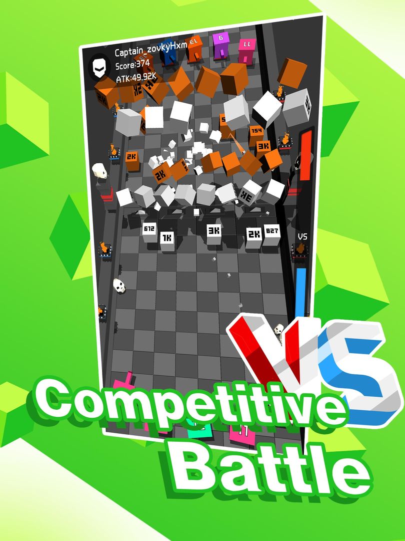 Cube Battle TD ภาพหน้าจอเกม