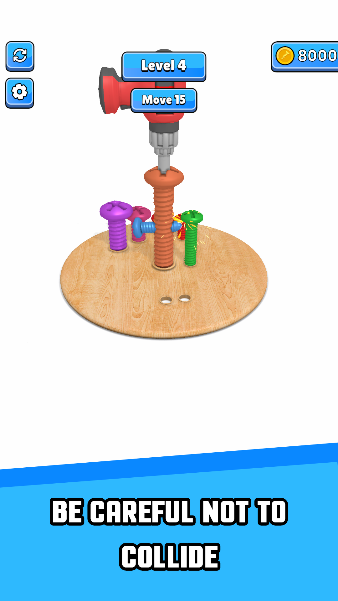 Bolts Out Game Screenshot