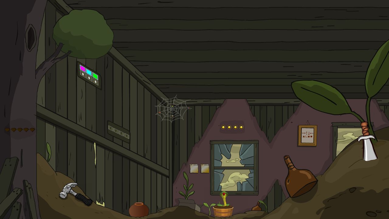Screenshot of Old House Treasure Escape