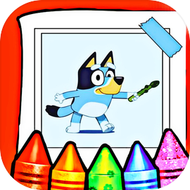 Coloring Bluey  Books.