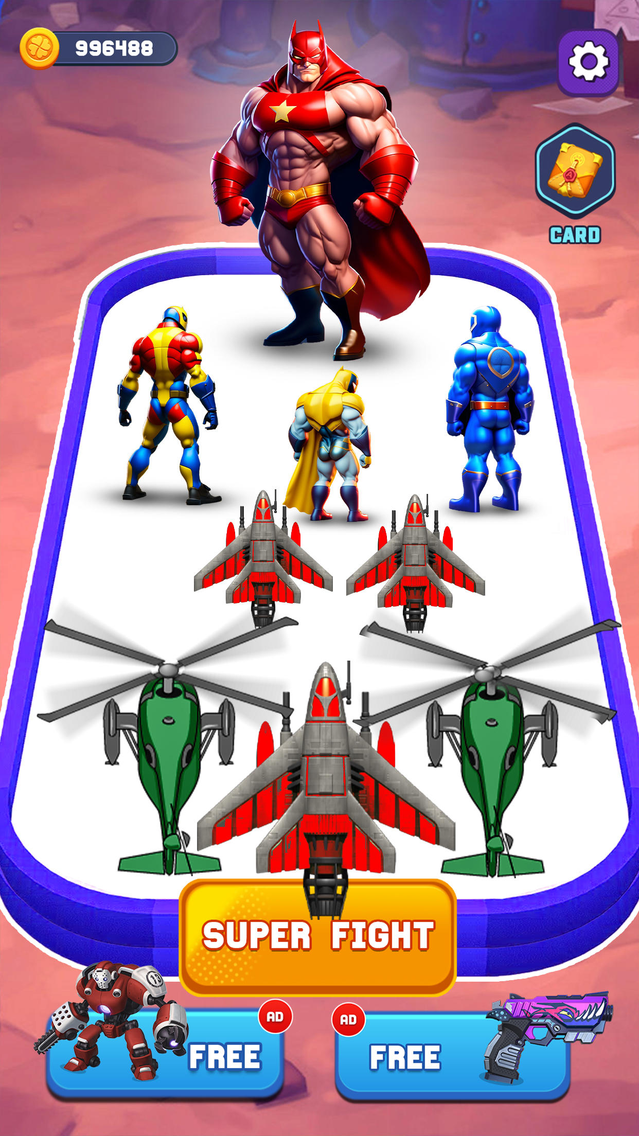 Undefeated Robot Hero Riddle mobile android iOS apk download for