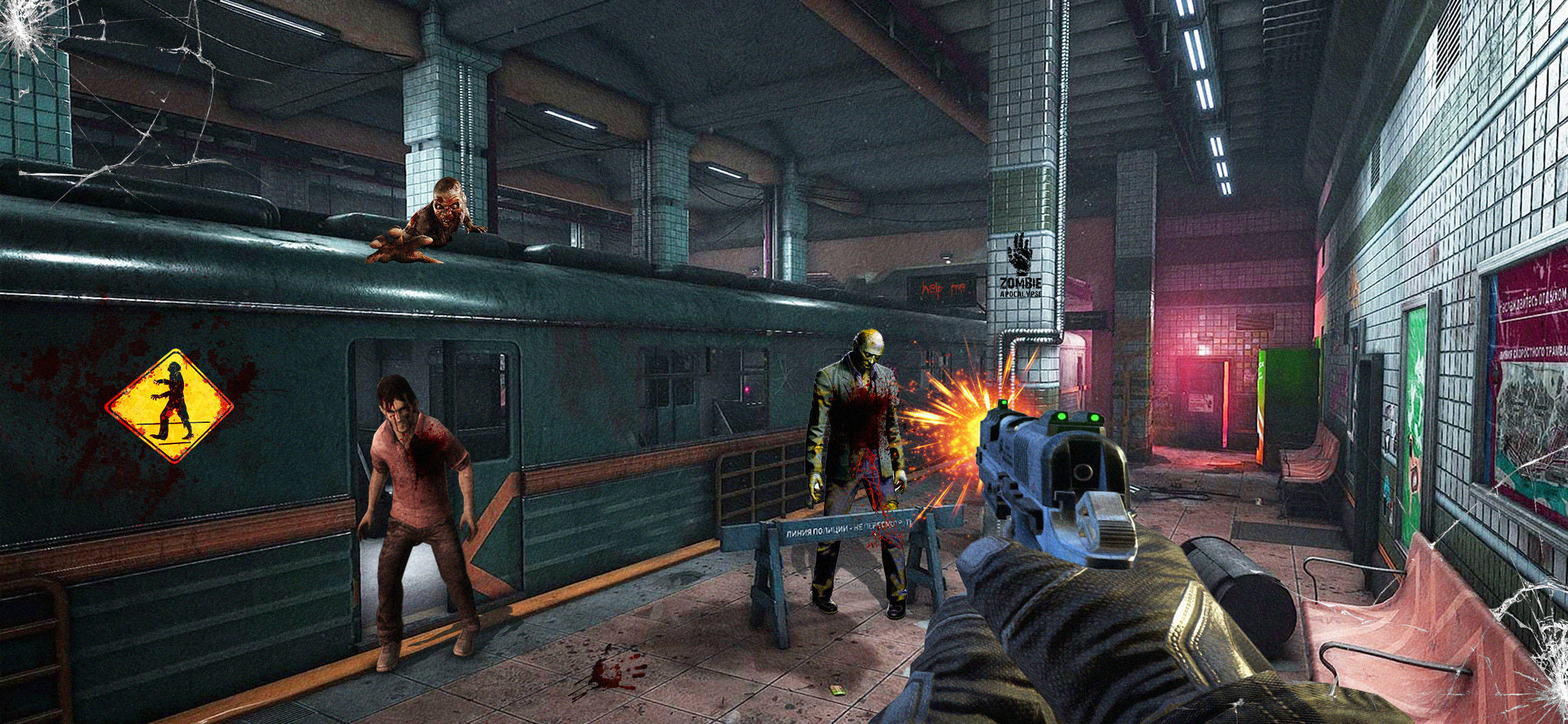 Zombie Shooting Game: Gun Game ภาพหน้าจอเกม