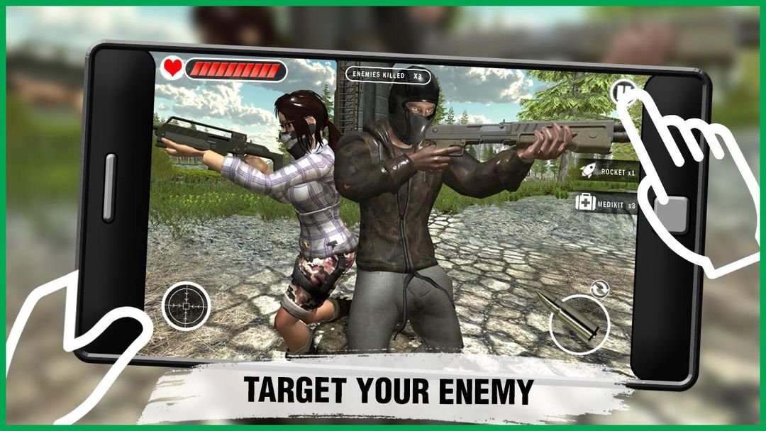 Modern Squad Survival Combat ภาพหน้าจอเกม