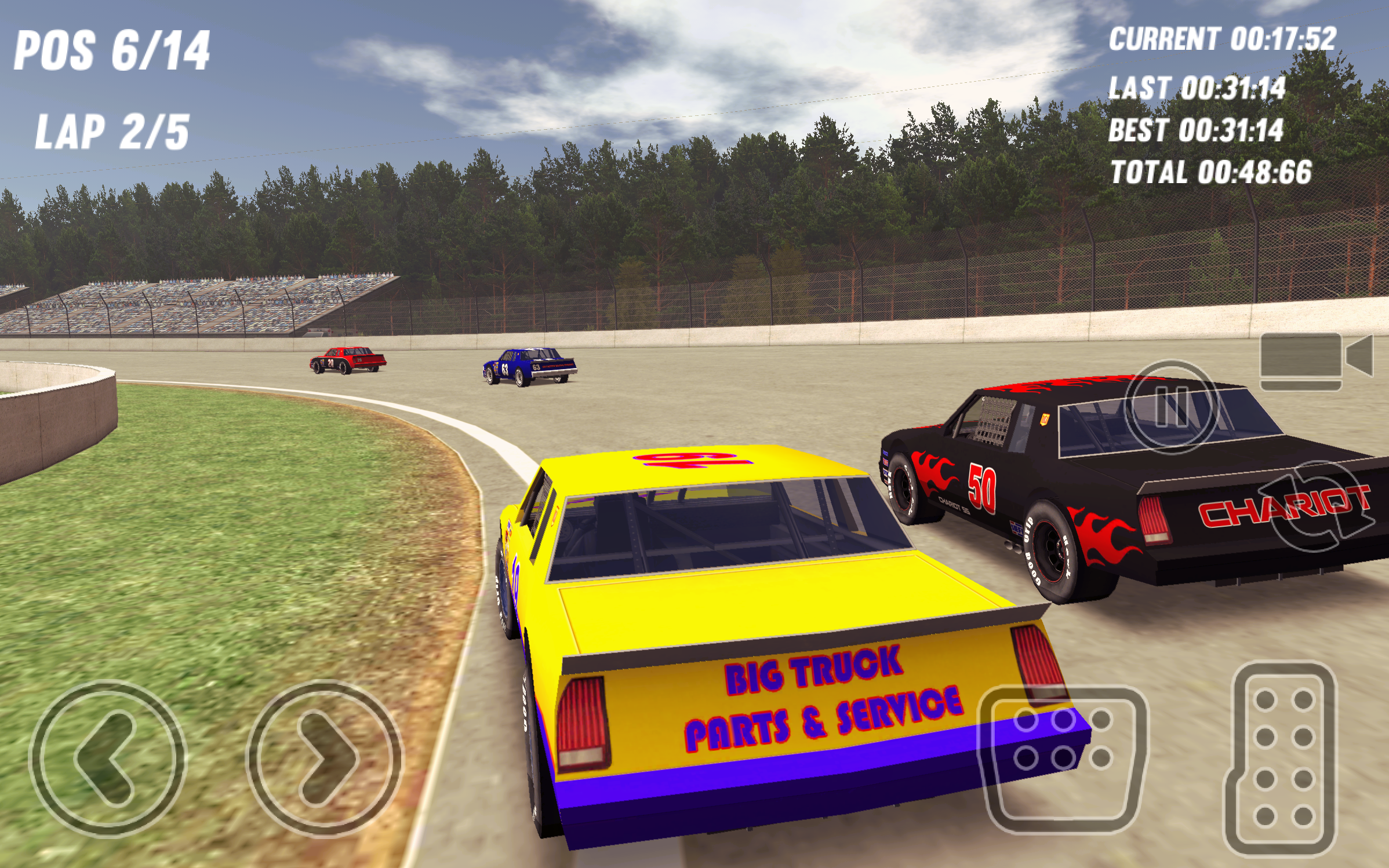 Thunder Stock Cars 2 Game Screenshot