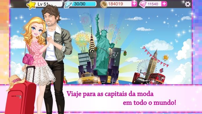 Captura de Tela do Jogo Star Girl - Fashion Celebrity