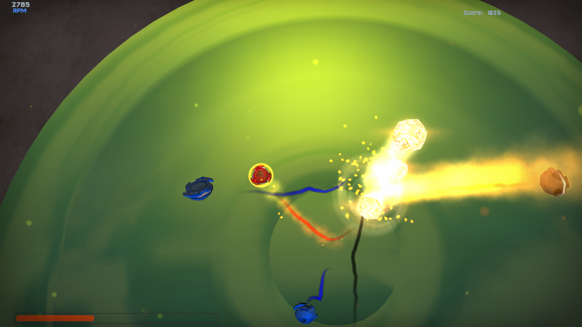Spin-Tops Game Screenshot