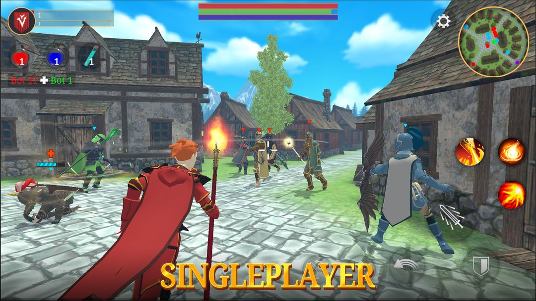 Combat Magic Spells & Swords screenshot game
