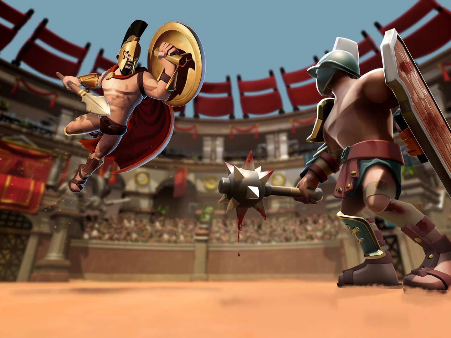 Screenshot of 角斗士英雄扣-最佳策略和格斗游戏 (Gladiator Heroes)