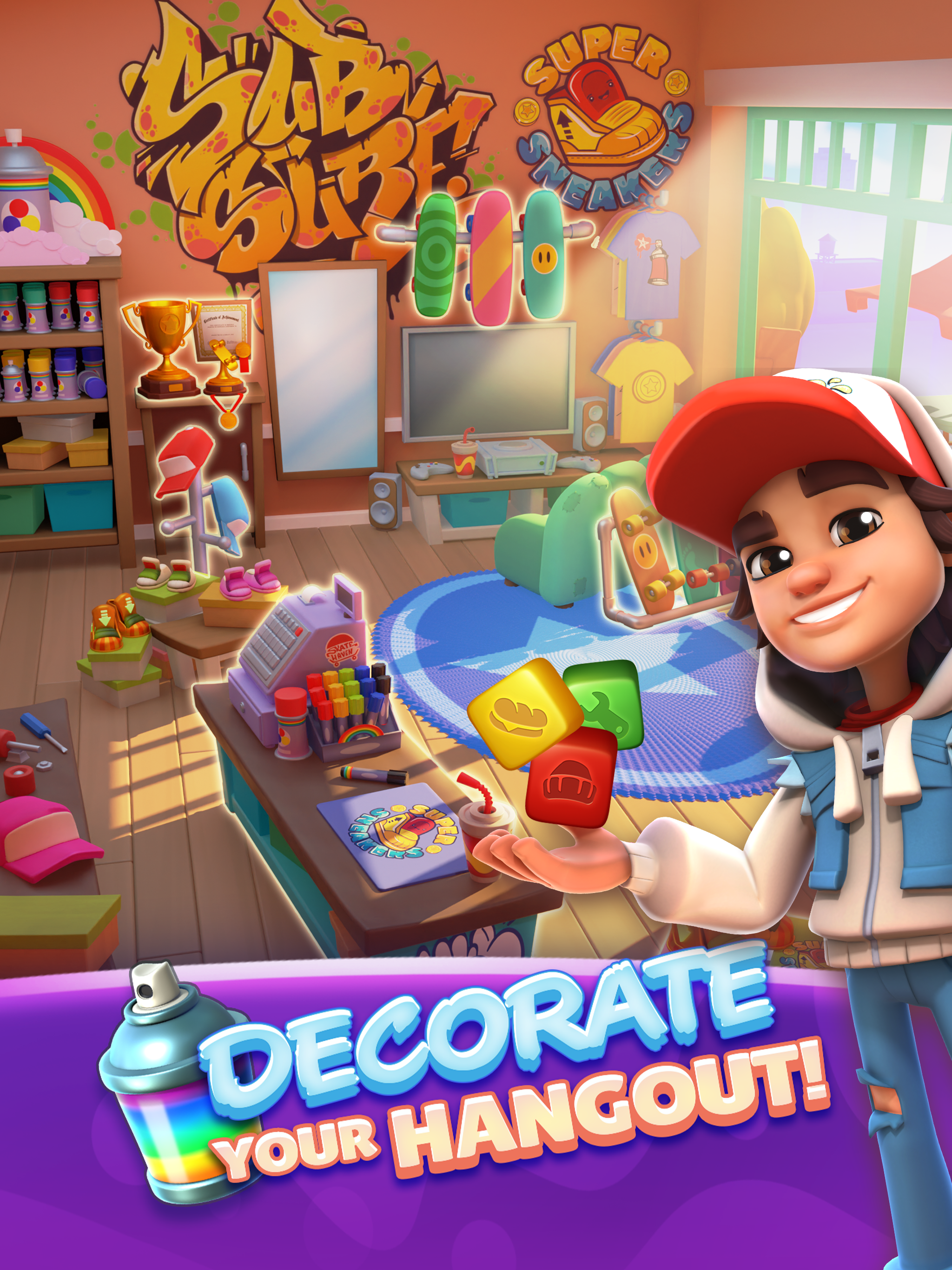 Subway Surfers Blast Game Screenshot