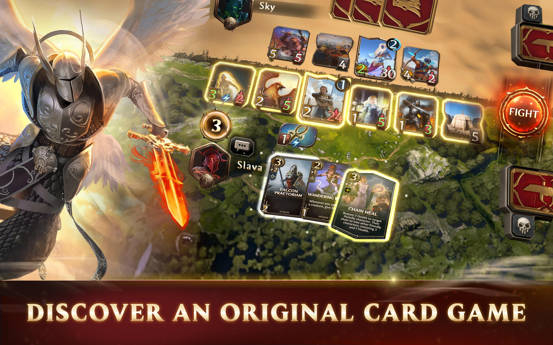 Скриншот игры Might & Magic Fates TCG