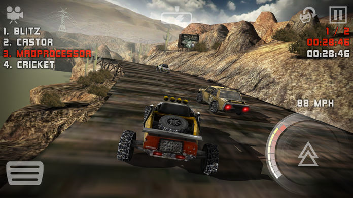 Uber Racer 3D - Sandstorm ภาพหน้าจอเกม