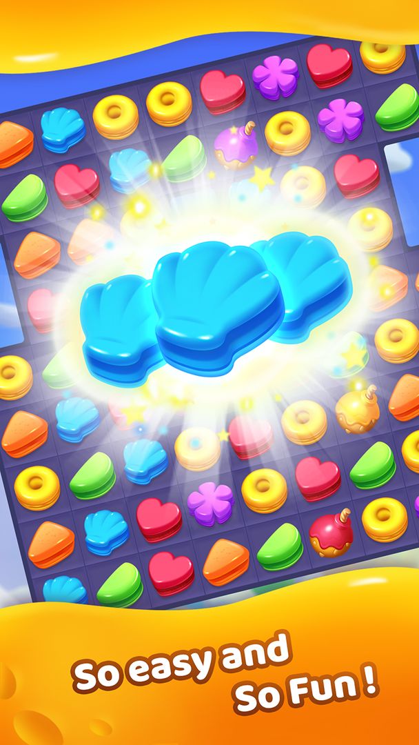 Cookie Crunch - Matching Puzzle Game ภาพหน้าจอเกม