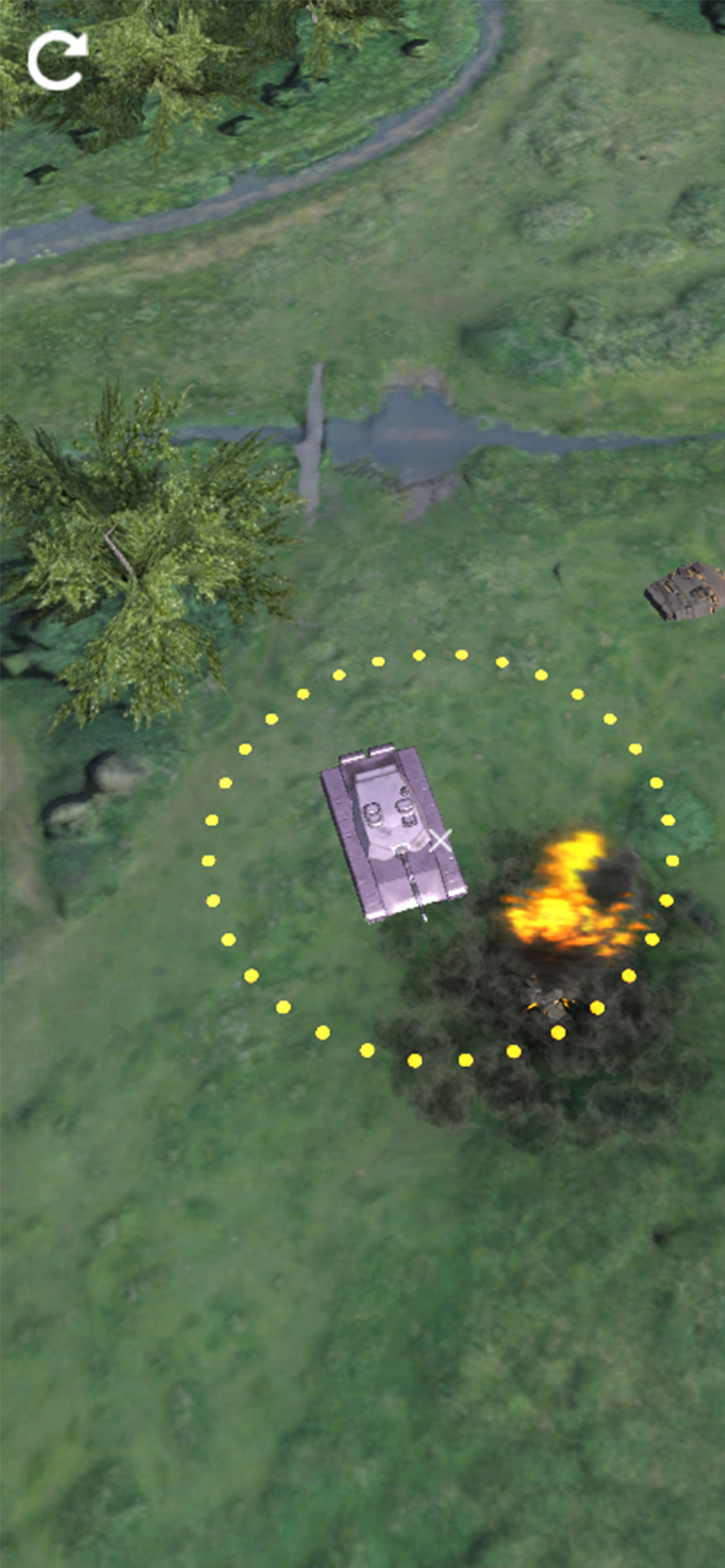 Artillery Strike Game Screenshot
