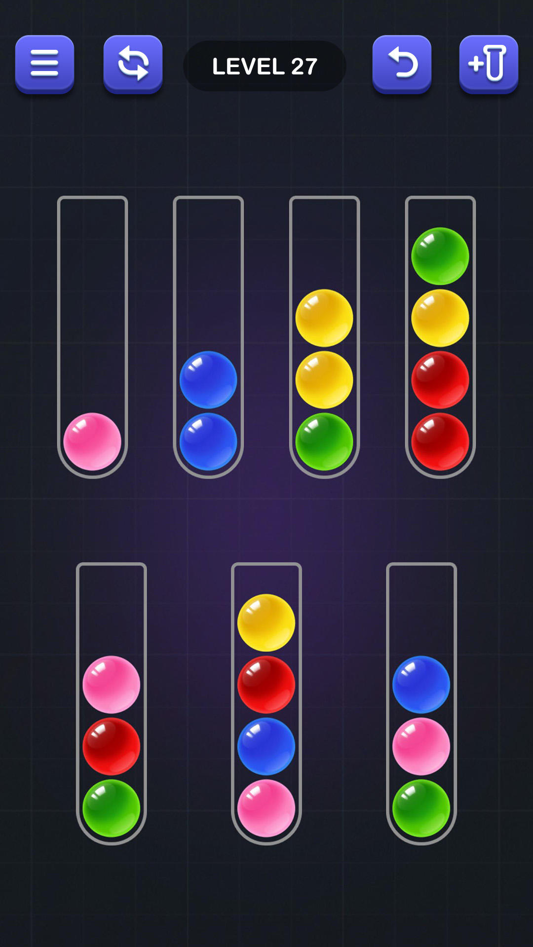 Ball Sort Game - Color Puzzle ภาพหน้าจอเกม